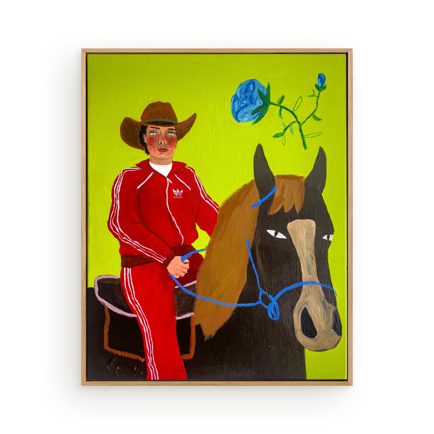 Blue Flower Rider